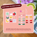 Craft Club - Needlepoint Pouch Kit: Good Luck Charms