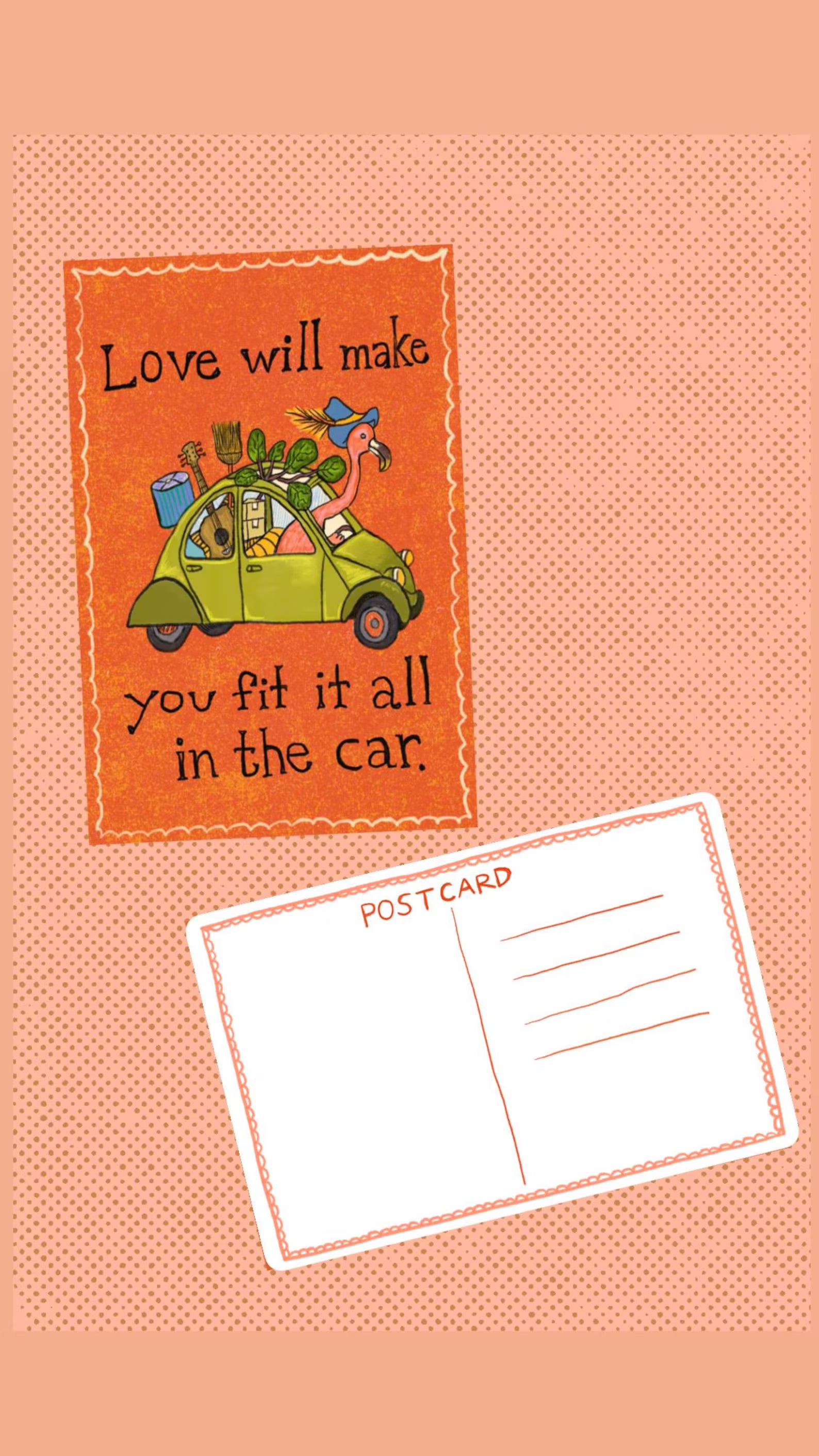 Brendull Fly Art - Postcards 4 x 6