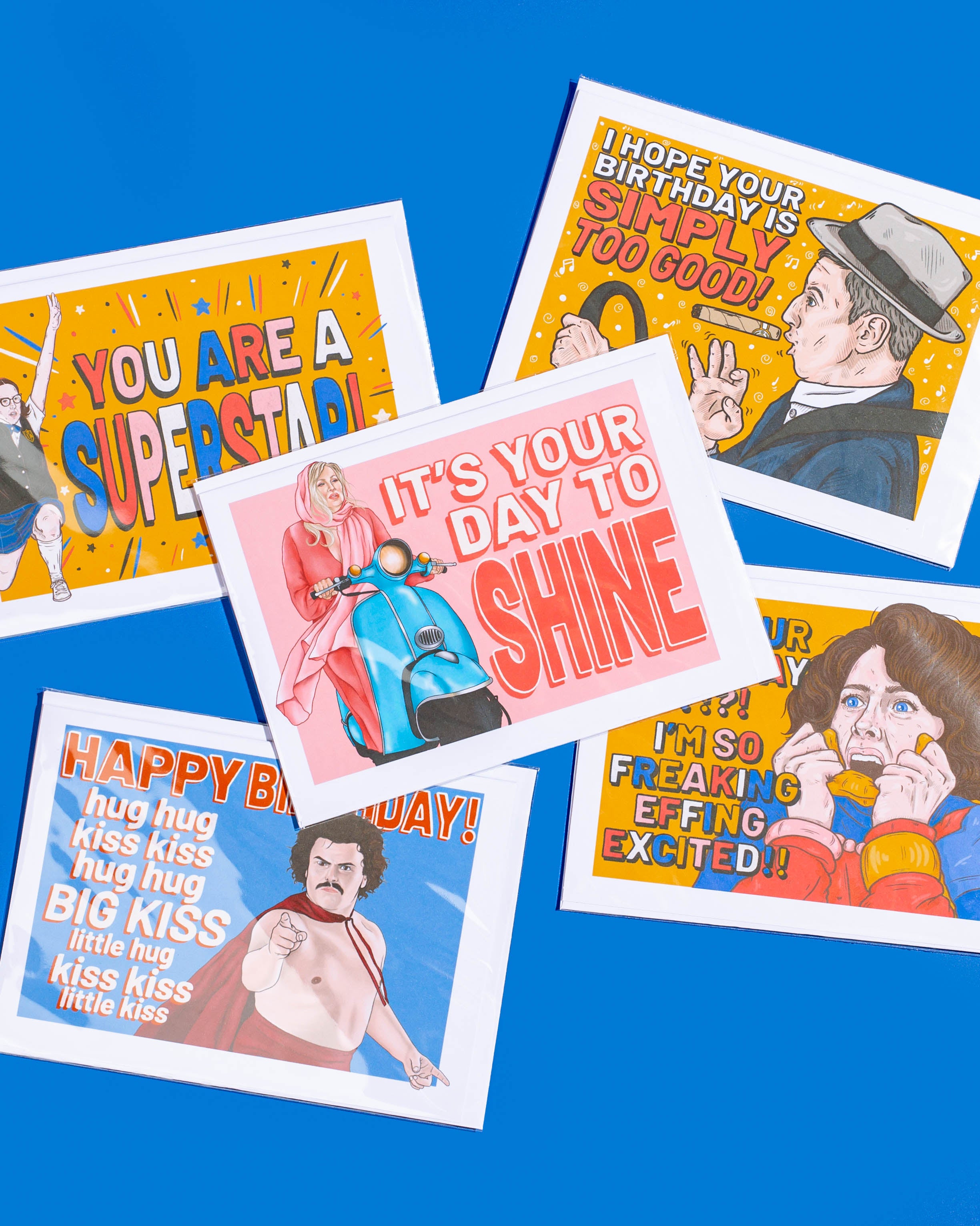 Illustrating Kait - Cards