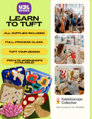 Learn to Tuft Workshop 🧶 7/26 from 12-4pm