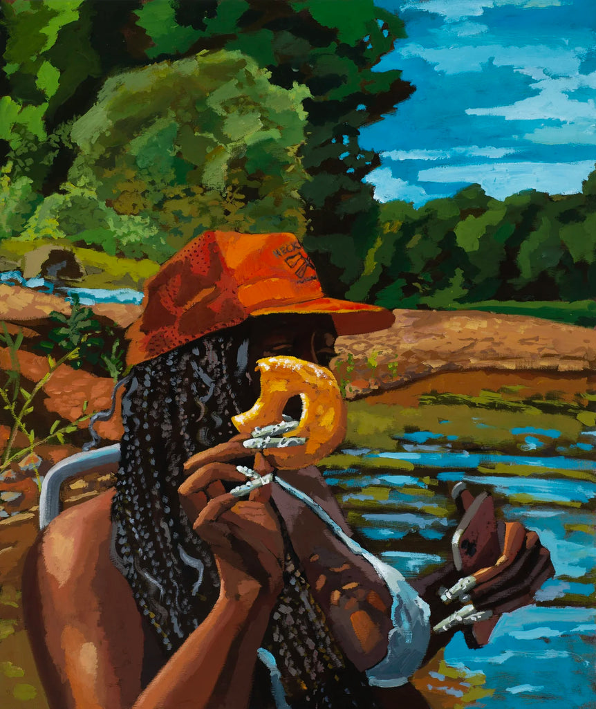 Greta Kresse - * “Afternoon Memorized Now” Painting